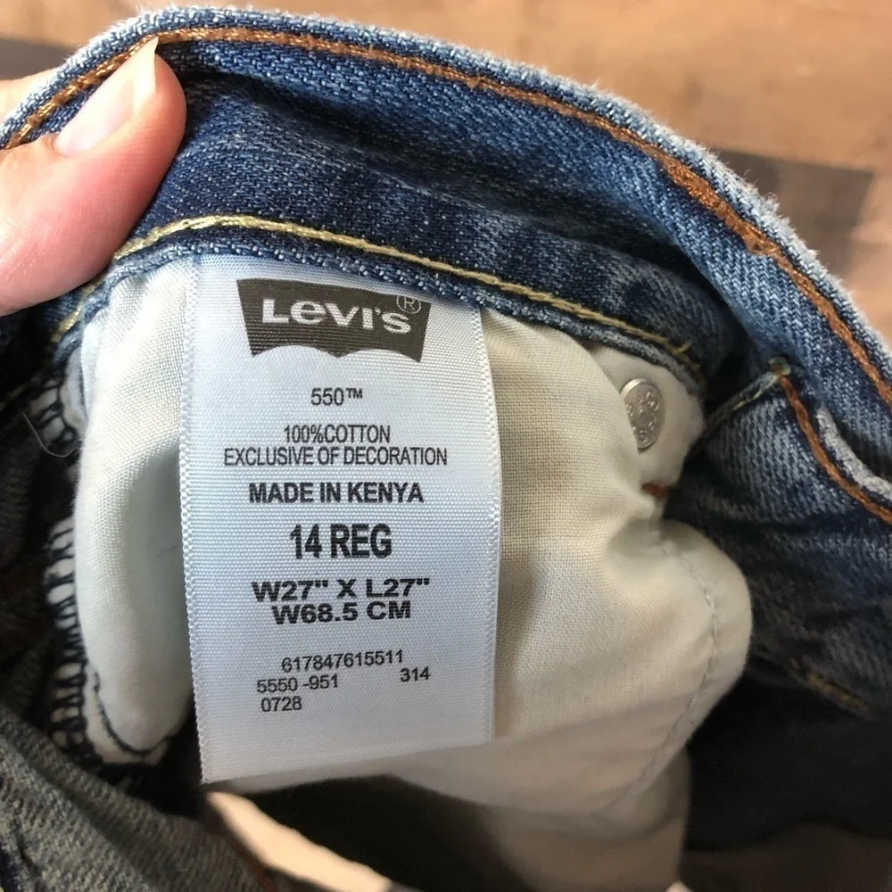 Levi‎ 550 jean shorts